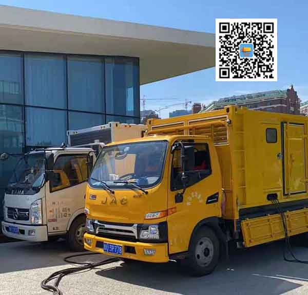 沙坡头出租发电车